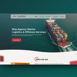 Shipping Company WordPress Theme